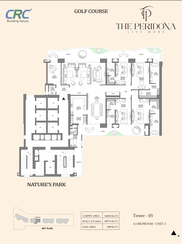 4 BHK Blueprint